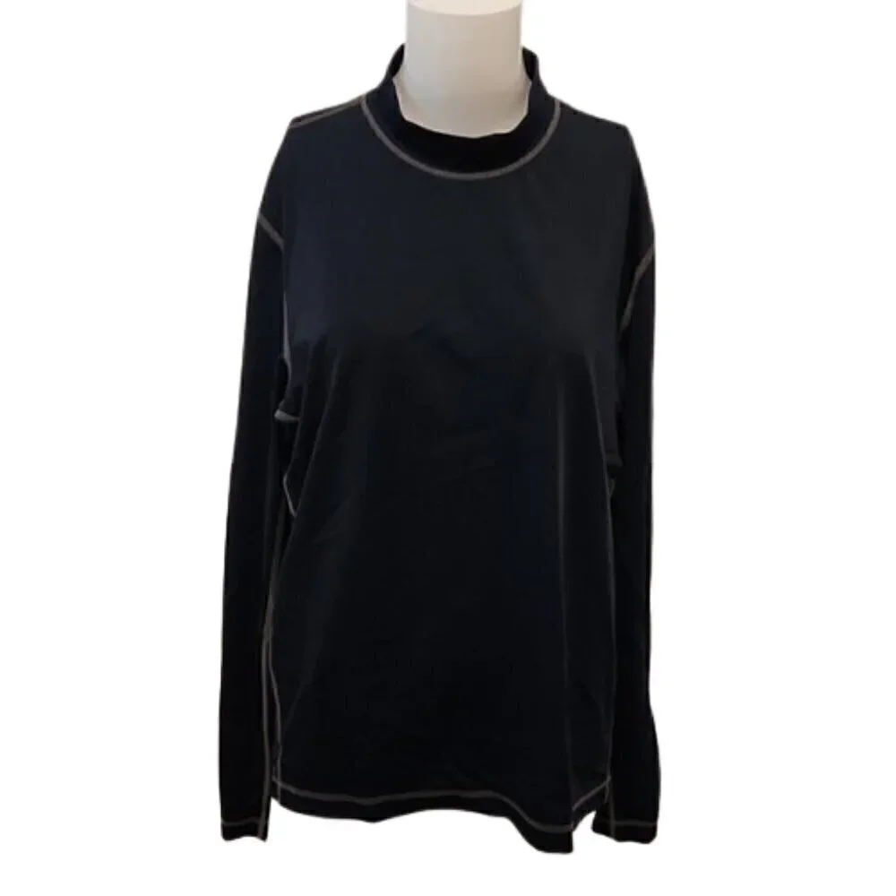 [Land's End] Long Sleeve Turtleneck Workout Shirt - Size L